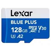 Carte microsd LEXAR MICROSDXC BLUE PLUS 128 G V 30