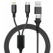 Connectique data AKASHI ALT4N1GFBLK