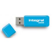Cle usb INTEGRAL NEON BLEU 32 GB