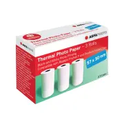 Consommable AGFA PAPIER BLANC 3 ROULEAUX KIDS