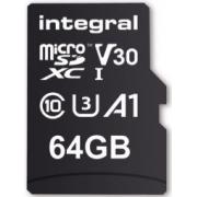 Cartes micro sd INTEGRAL INMSDX64G-100V30