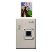 Appareil photo instantané FUJIFILM INSTAX MINI LIPLAY PLUS BEIGE
