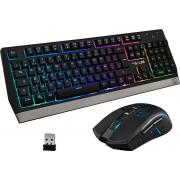 Ensemble clavier / souris THE G-LAB COMBO-TUNGSTEN/FR