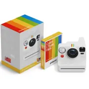 Appareil photo instantané POLAROID NOW+ GEN 3 BLANC + BUNDLE 8