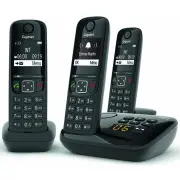 Téléphone sans fil GIGASET SIEMENS GIGA AS 690 A TRIO NOIR