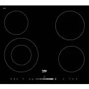 Table vitrocéramique BEKO HIC 64502 T