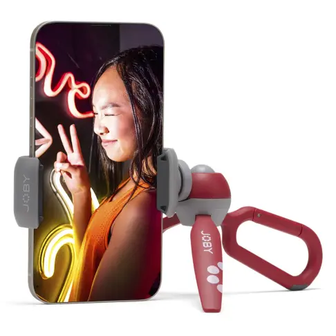 Trépied de poche JOBY HANDYPOD CLIP ROUGE - 2