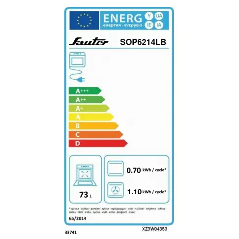 Four pyrolyse SAUTER SOP6214LB - 4