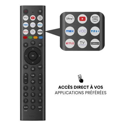 Tv led 40'' HISENSE 40A4Q - 9