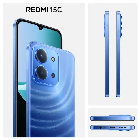 Smartphone XIAOMI REDMI15C256BLEU - 2
