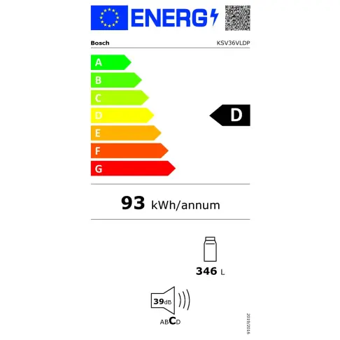 Réfrigérateur 1 porte BOSCH KSV36VLDP - 11