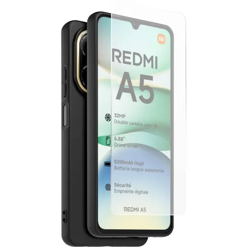 Coque de protection XIAOMI WICASETPUREDMIA5V2 - 1