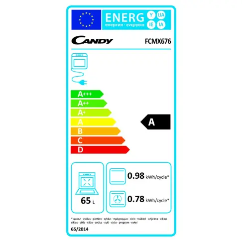 Four pyrolyse CANDY FCMX676 - 2