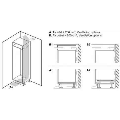 Réfrigérateur intégrable 1 porte SIEMENS KI81RVFE0 - 6