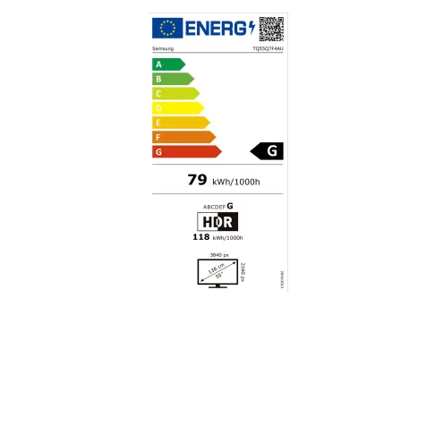 Tv led 55'' SAMSUNG TQ55Q7F4 - 12