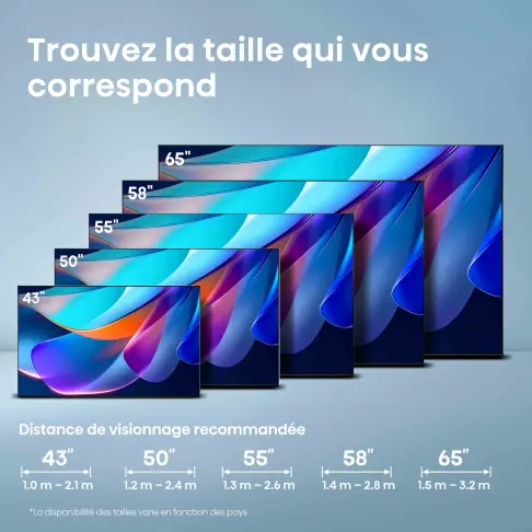 Télé led 50'' HISENSE 50A6S - 19