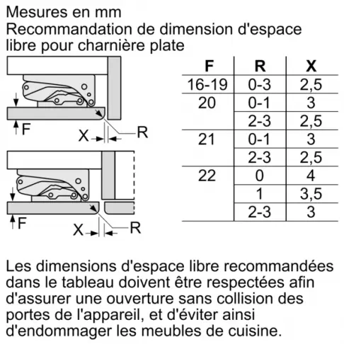 Réfrigérateur intégré 1 porte SIEMENS KU22LADD0 - 5