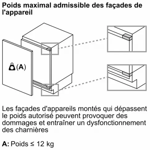 Réfrigérateur intégré 1 porte SIEMENS KU22LADD0 - 9