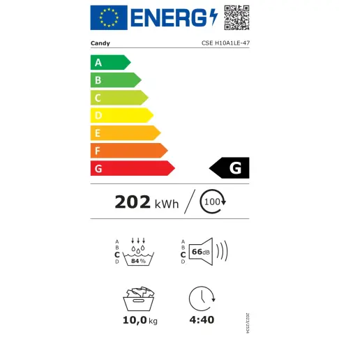 Sèche-linge frontal CANDY CSEH10A1LE-47 - 5