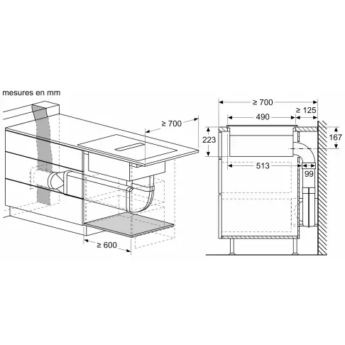 Plaque aspirante induction NEFF V57THQ4L0 - 8