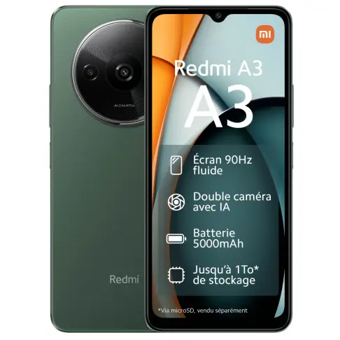 Smartphone XIAOMI REDMIA3VERT - 1