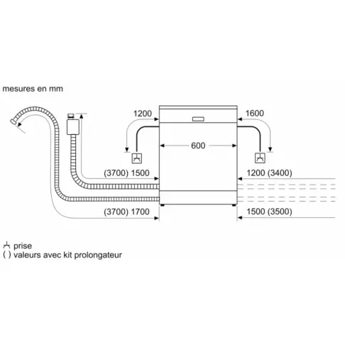 Lave-vaisselle 60 cm SIEMENS SN23EI00ME - 8