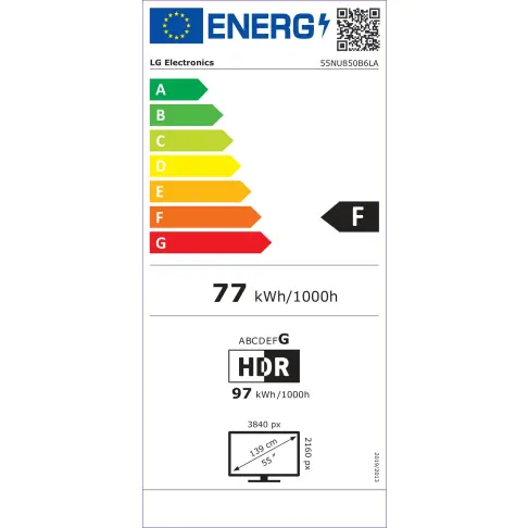 Tv led 55'' LG 55NU850B6LA - 10