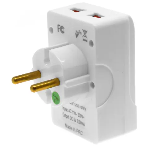 Chargeur secteur gsm AKASHI ALT 2 PM 2 USBEU - 1