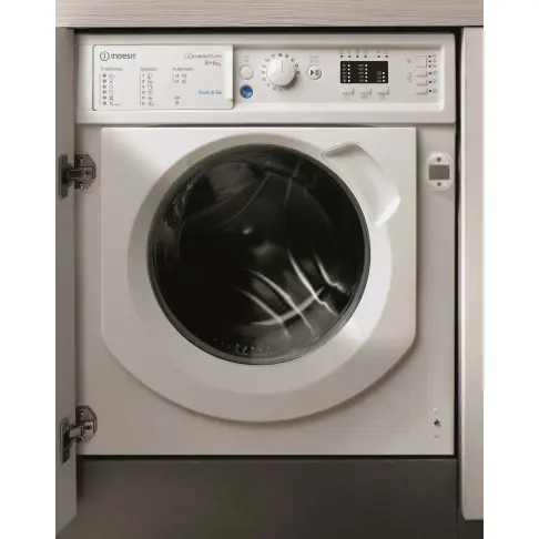Lave-linge séchant intégrable INDESIT BIWDIL861484EU - 1