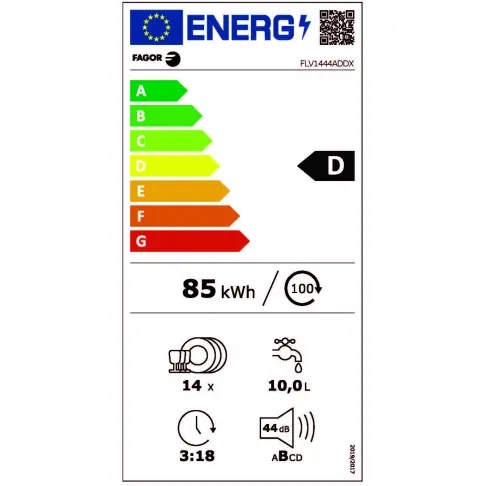 Lave-vaisselle 60 cm FAGOR FLV1444ADDX - 6