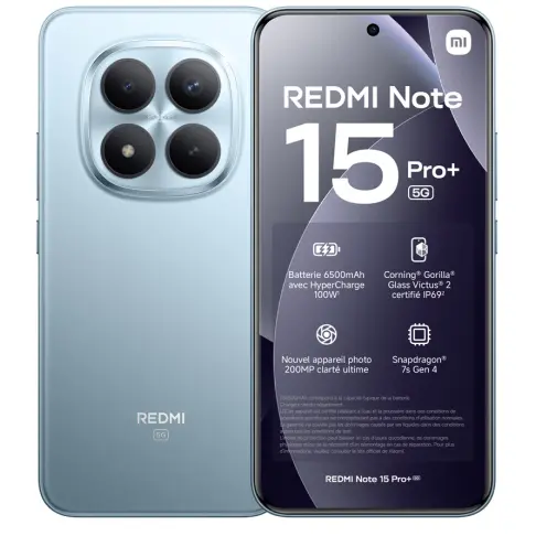 Smartphone XIAOMI REDMINOTE15PRO+BLEU - 1