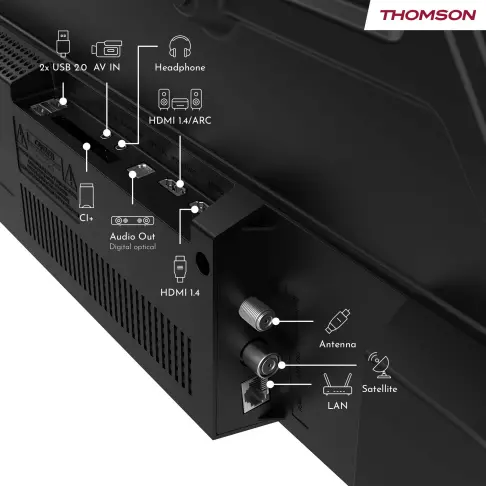 Tv led 32'' THOMSON 32HG2S15K - 5