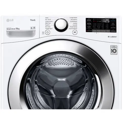 Lave linge hublot LG F51P12WH - 4