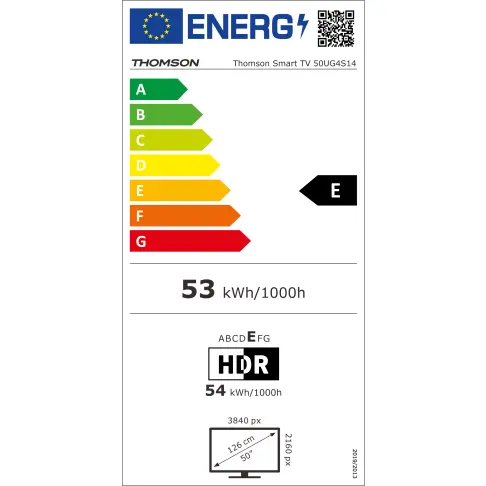 Tv led 50'' THOMSON 50UG4S14 - 11