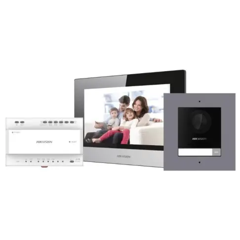 Kit vidéo HIKVISION DS-KIS704EY - 1