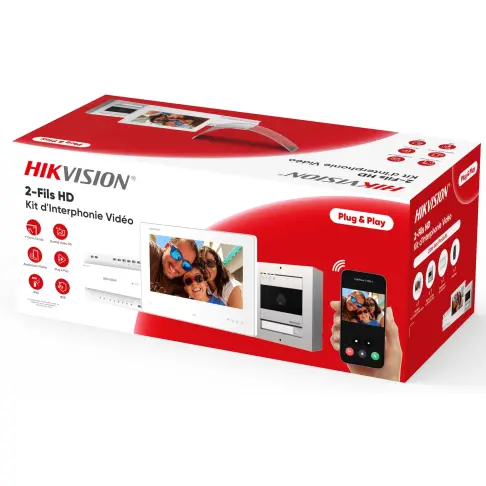 Kit vidéo HIKVISION DS-KIS704EY - 2