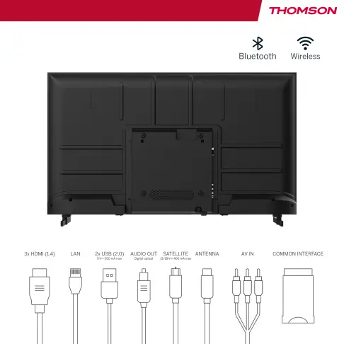 Tv led 40'' THOMSON 40FG2S14 - 5