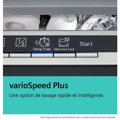 Lave-vaisselle tout intégré 60 cm SIEMENS SX63HX16CE - 10