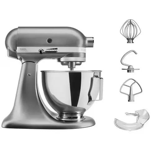 Robot pâtissier KITCHENAID 4.3 L Silver - 5KSM95PSECU - 3