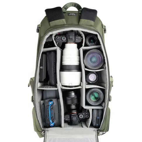 Sac à dos appareil photo THINK TANK BACKLIGHT 36 L VERT - 10
