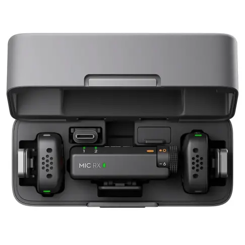 Micro cravate DJI MIC MINI 2 TX + 1 RX + CHARGE - 4