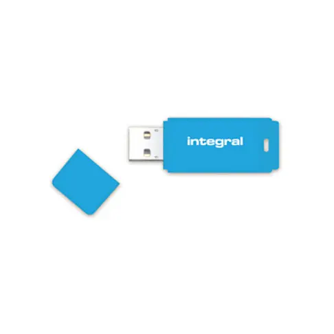 Cle usb INTEGRAL NEON BLEU 64 GO - 1