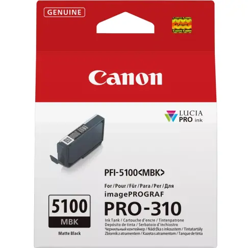 Cartouche d'encre CANON PFI-5100MBK - 1