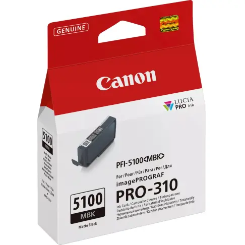 Cartouche d'encre CANON PFI-5100MBK - 2