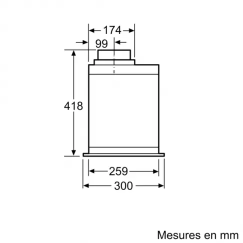 Groupe filtrant BOSCH DHL 575 C - 8