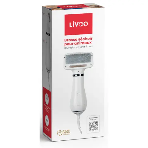 Brosse séchoir pour animaux LIVOO PET102 - 4