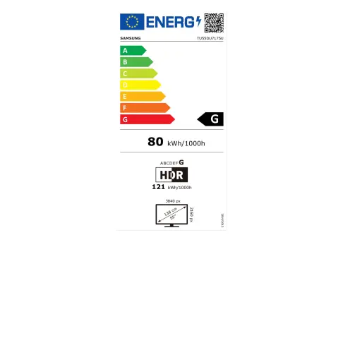 Tv led 55'' SAMSUNG TU55DU7175 - 12