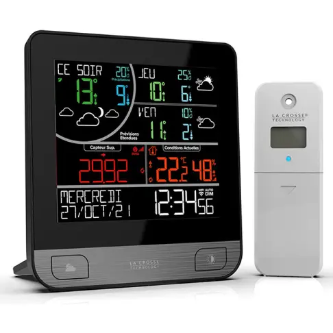 Centrale météo LA CROSSE TECHNOLOGY LW3101-SIL - 1