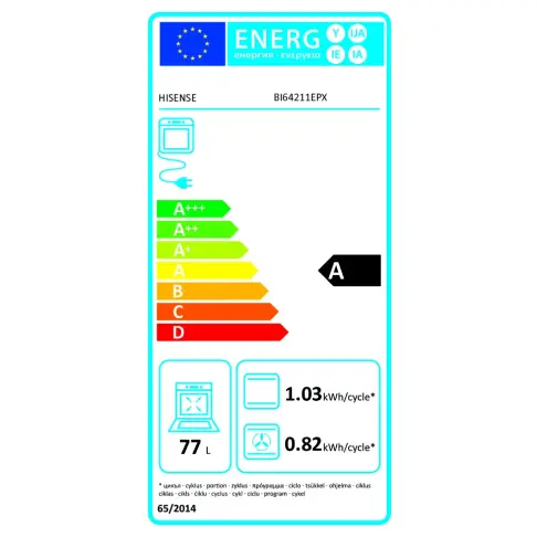 Four pyrolyse HISENSE BI64211EPX - 5