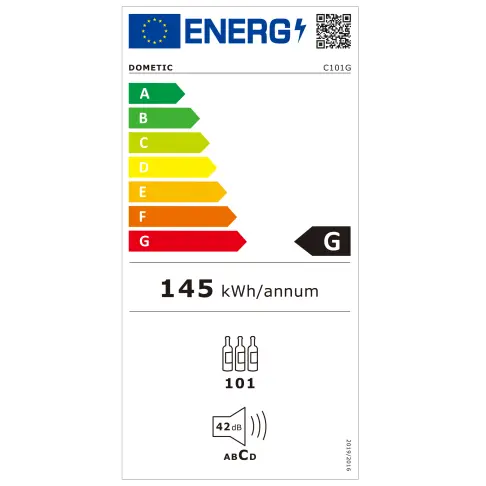 Cave à vin ELECTROLUX DOMETIC C101G - 4